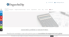 Desktop Screenshot of duguechdip.com